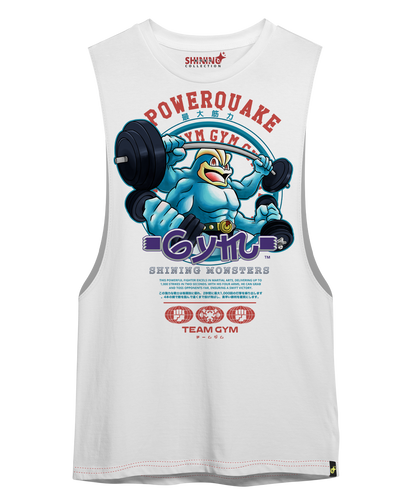 Polera Machamp Gym Oversized Long Fit Unisex