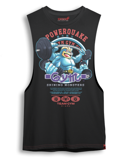 Polera Machamp Gym Oversized Long Fit Unisex