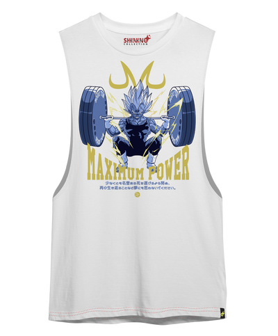Polera Dragon Ball Majin Vegeta Gym Oversized Long Fit Unisex