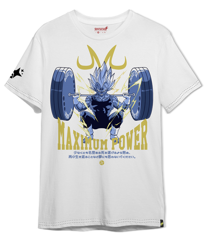 Polera Dragon Ball Majin Vegeta Gym Oversized Long Fit Unisex