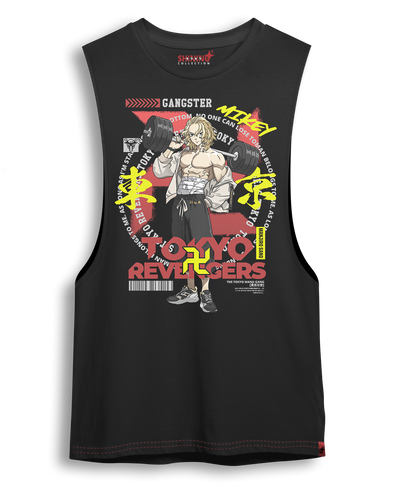 Polera Manjiro Sano - Tokyo Revengers Oversized Long Fit Unisex