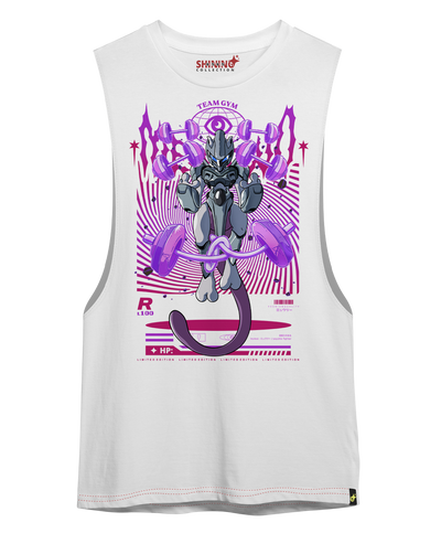 Polera Mewtwo Armored Gym - Pokemon Long Fit Unisex