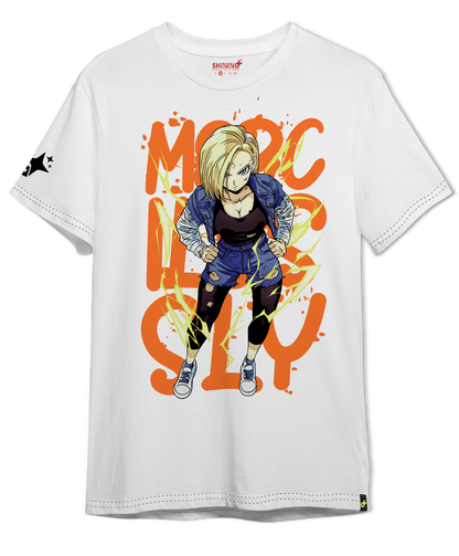 Polera Androide 18 - Dragon ball Z - Oversized Long Fit Unisex