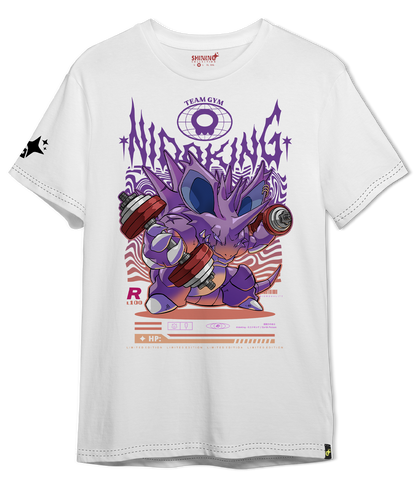 Polera Nidoking Gym - Pokemon Long Fit Unisex