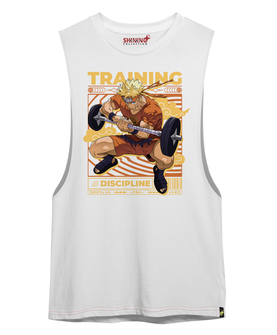 Polera Naruto Training Oversized Long Fit Unisex