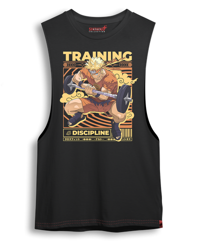 Polera Naruto Training Oversized Long Fit Unisex