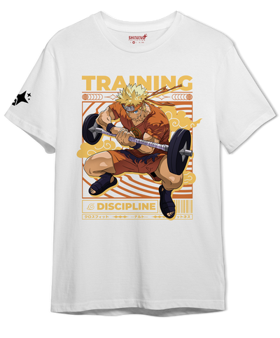 Polera Naruto Training Oversized Long Fit Unisex