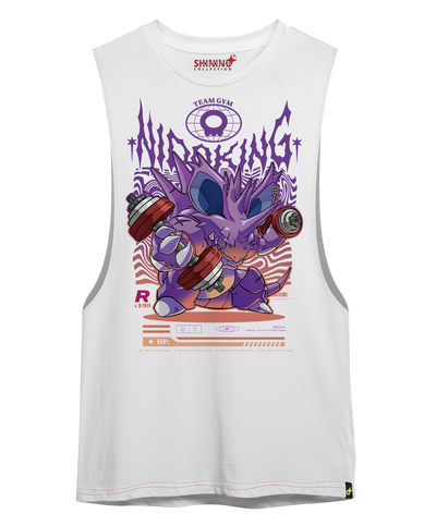 Polera Nidoking Gym - Pokemon Long Fit Unisex