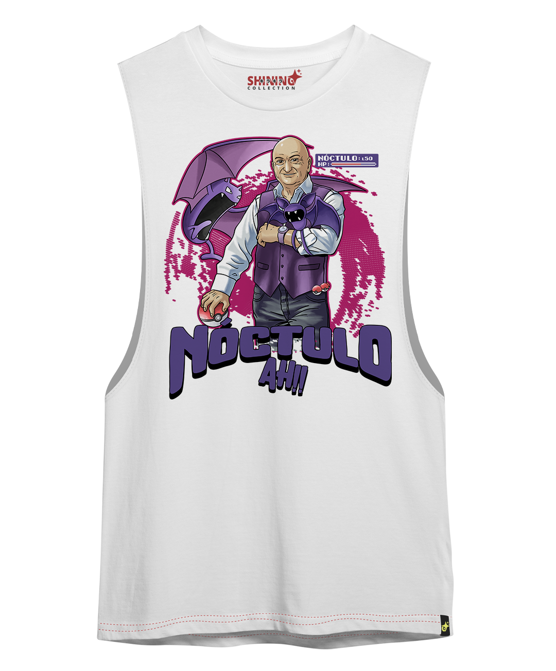 Polera Nóctulo - Ricardo Meruane Oversized Long Fit Unisex