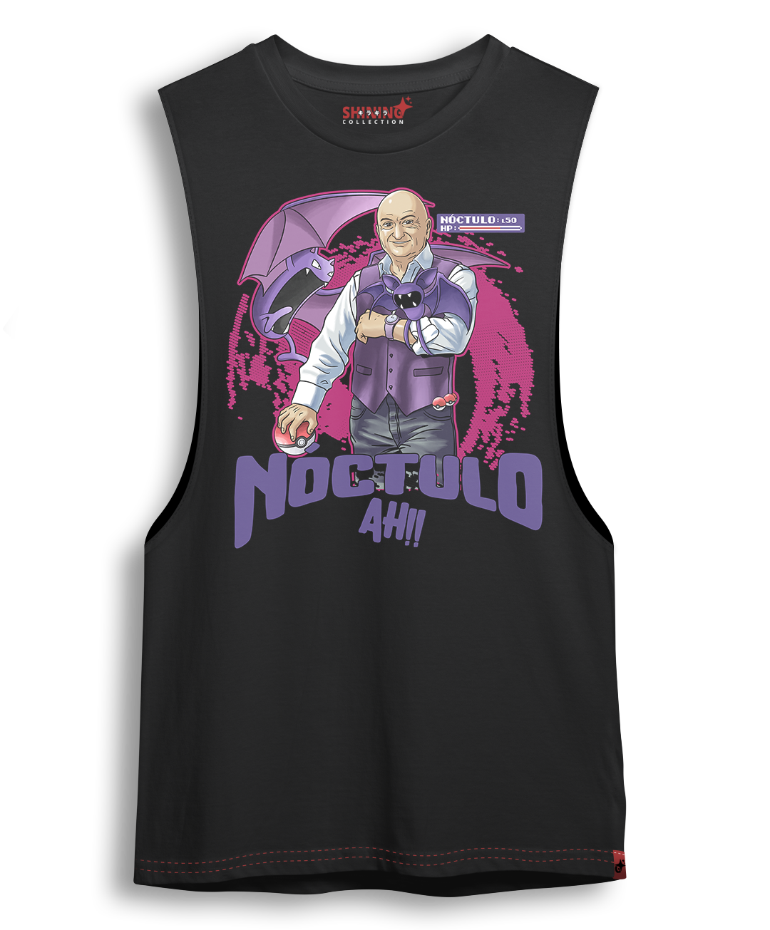 Polera Nóctulo - Ricardo Meruane Oversized Long Fit Unisex