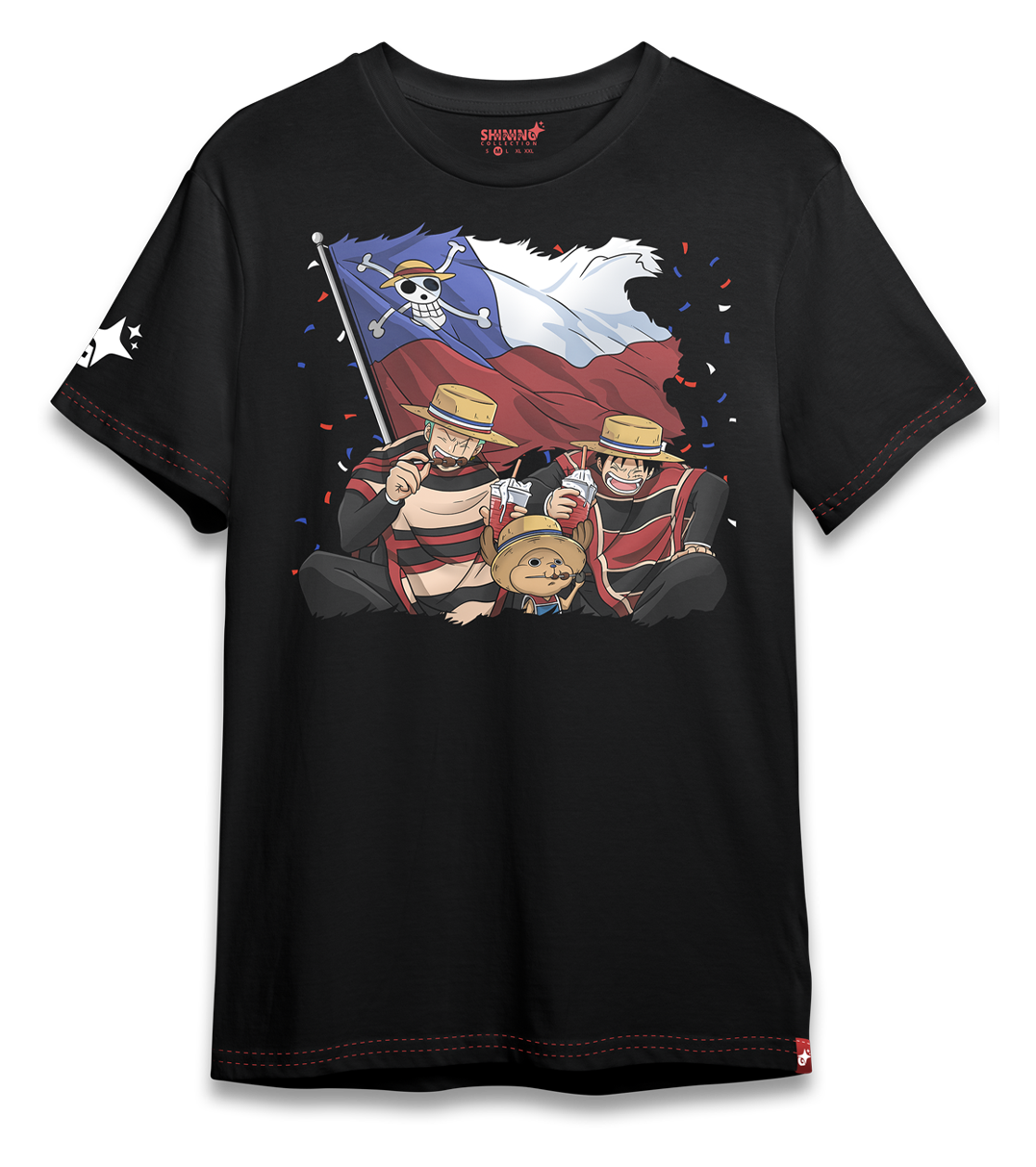 Polera One Piece Chile Oversized Long Fit Unisex