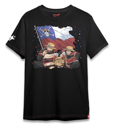 Polera One Piece Chile Oversized Long Fit Unisex