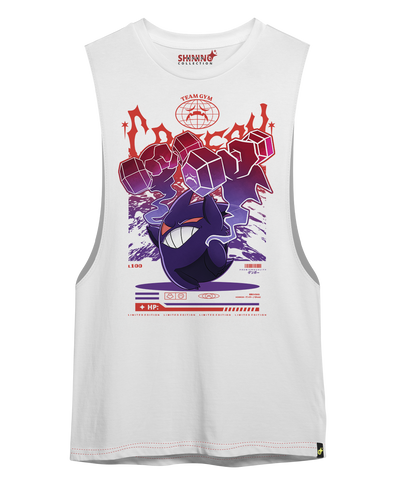 Polera Gengar Gym - Pokemon Long Fit Unisex
