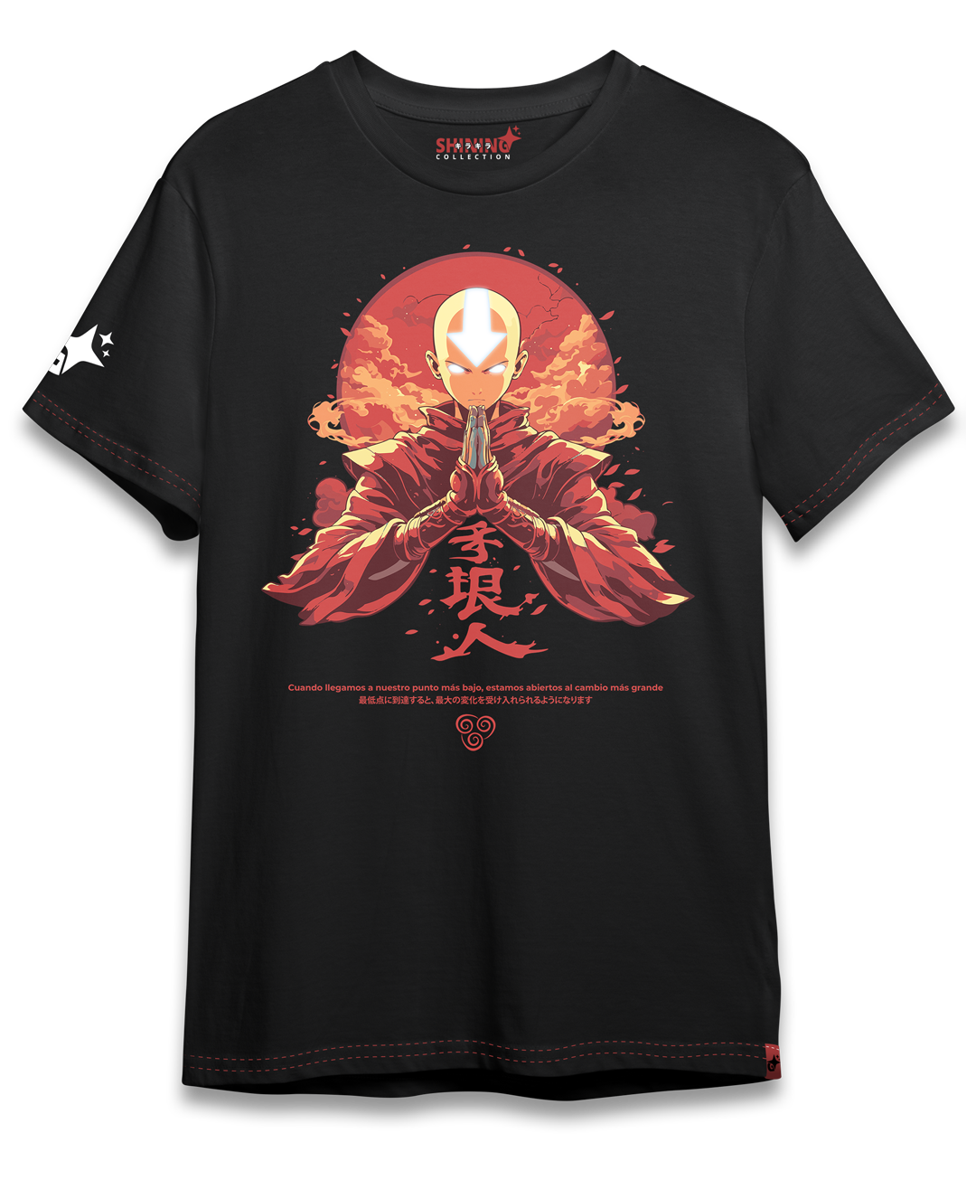 Polera Aang - Avatar: la leyenda de Aang Long Fit Unisex