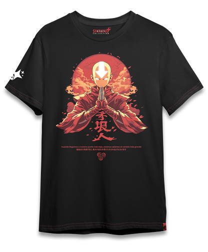 Polera Aang - Avatar: la leyenda de Aang Long Fit Unisex