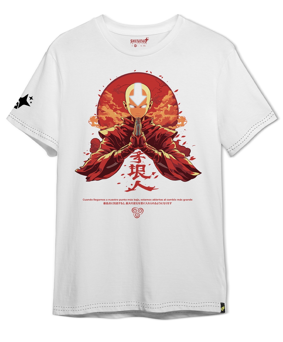 Polera Aang - Avatar: la leyenda de Aang Long Fit Unisex