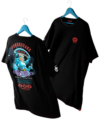 Polera Machamp Gym Oversized Long Fit Unisex