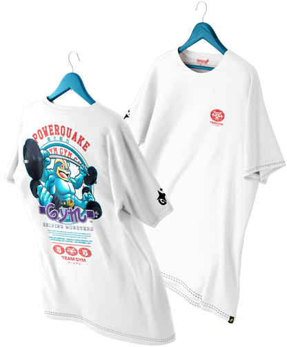 Polera Machamp Gym Oversized Long Fit Unisex