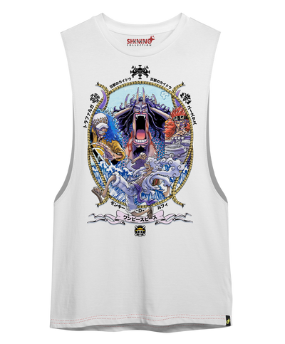 Polera One Piece Wano Kuni  Oversized Long Fit Unisex