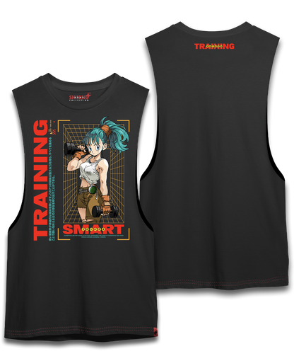 Polera Bulma Gym Dragon Ball Oversized Long Fit Unisex