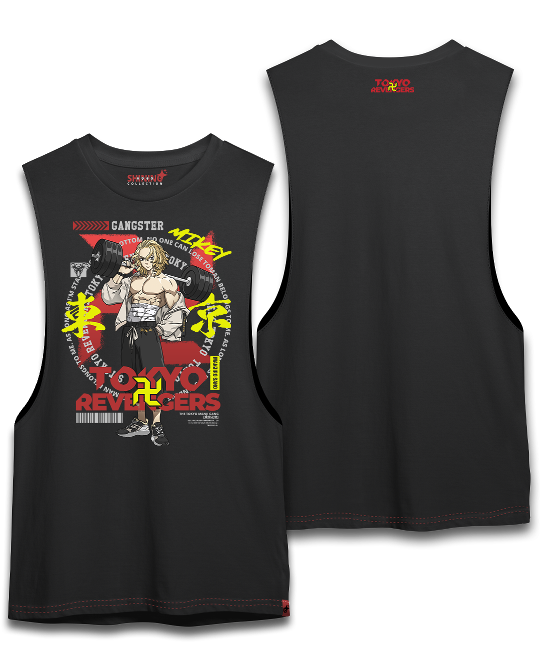 Polera Manjiro Sano - Tokyo Revengers Oversized Long Fit Unisex