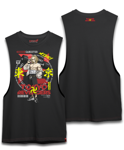 Polera Manjiro Sano - Tokyo Revengers Oversized Long Fit Unisex