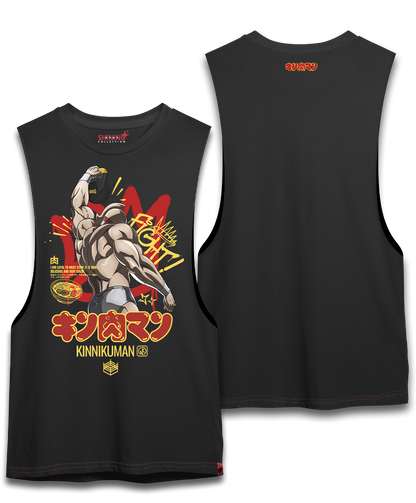 Polera Kinnikuman: Héroes de la Lucha - Oversized Long Fit Unisex