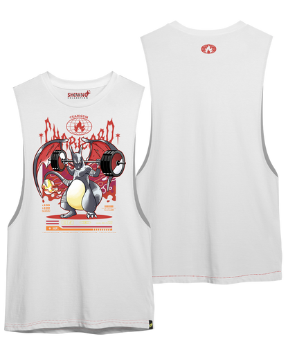 Polera Charizard Shining Gym - Pokemon Long Fit Unisex
