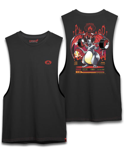 Polera Charizard Shining Gym - Pokemon Long Fit Unisex