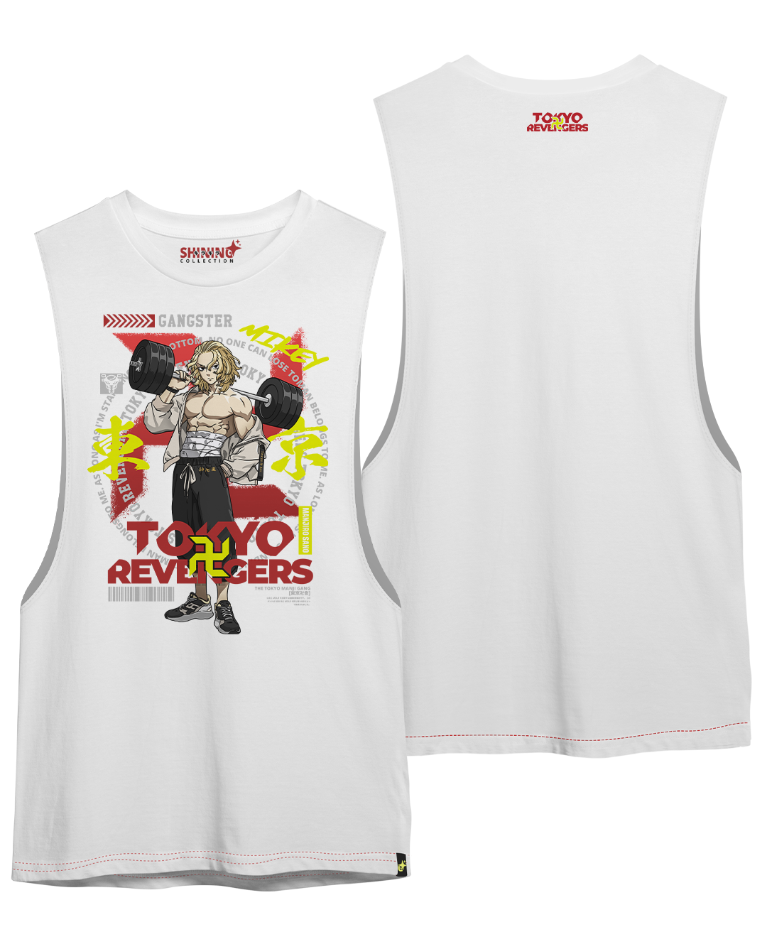 Polera Manjiro Sano - Tokyo Revengers Oversized Long Fit Unisex
