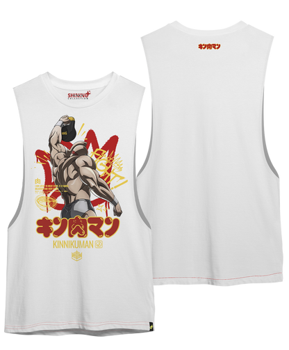 Polera Kinnikuman: Héroes de la Lucha - Oversized Long Fit Unisex