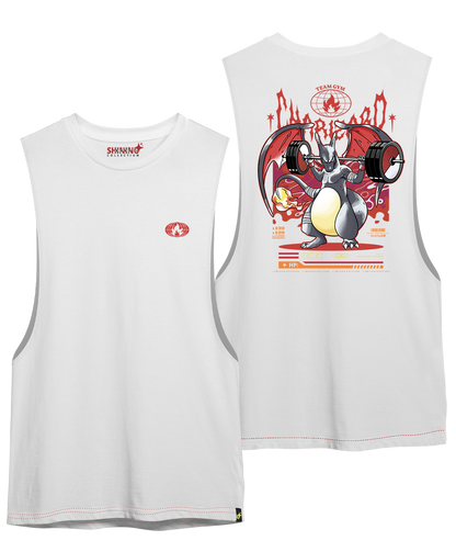 Polera Charizard Shining Gym - Pokemon Long Fit Unisex