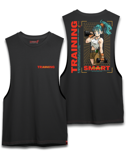 Polera Bulma Gym Dragon Ball Oversized Long Fit Unisex