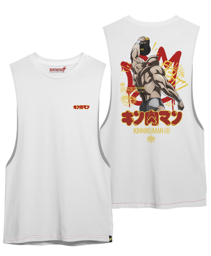 Polera Kinnikuman: Héroes de la Lucha - Oversized Long Fit Unisex