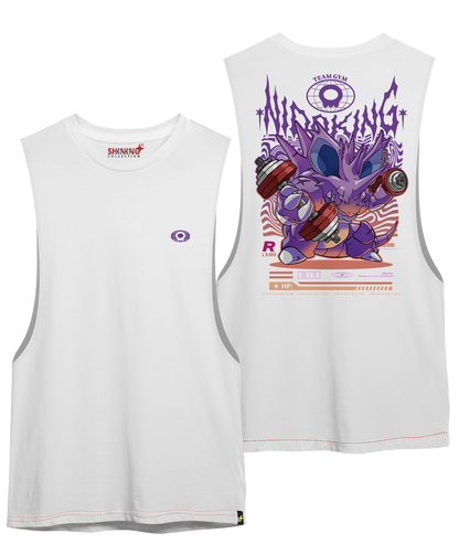 Polera Nidoking Gym - Pokemon Long Fit Unisex