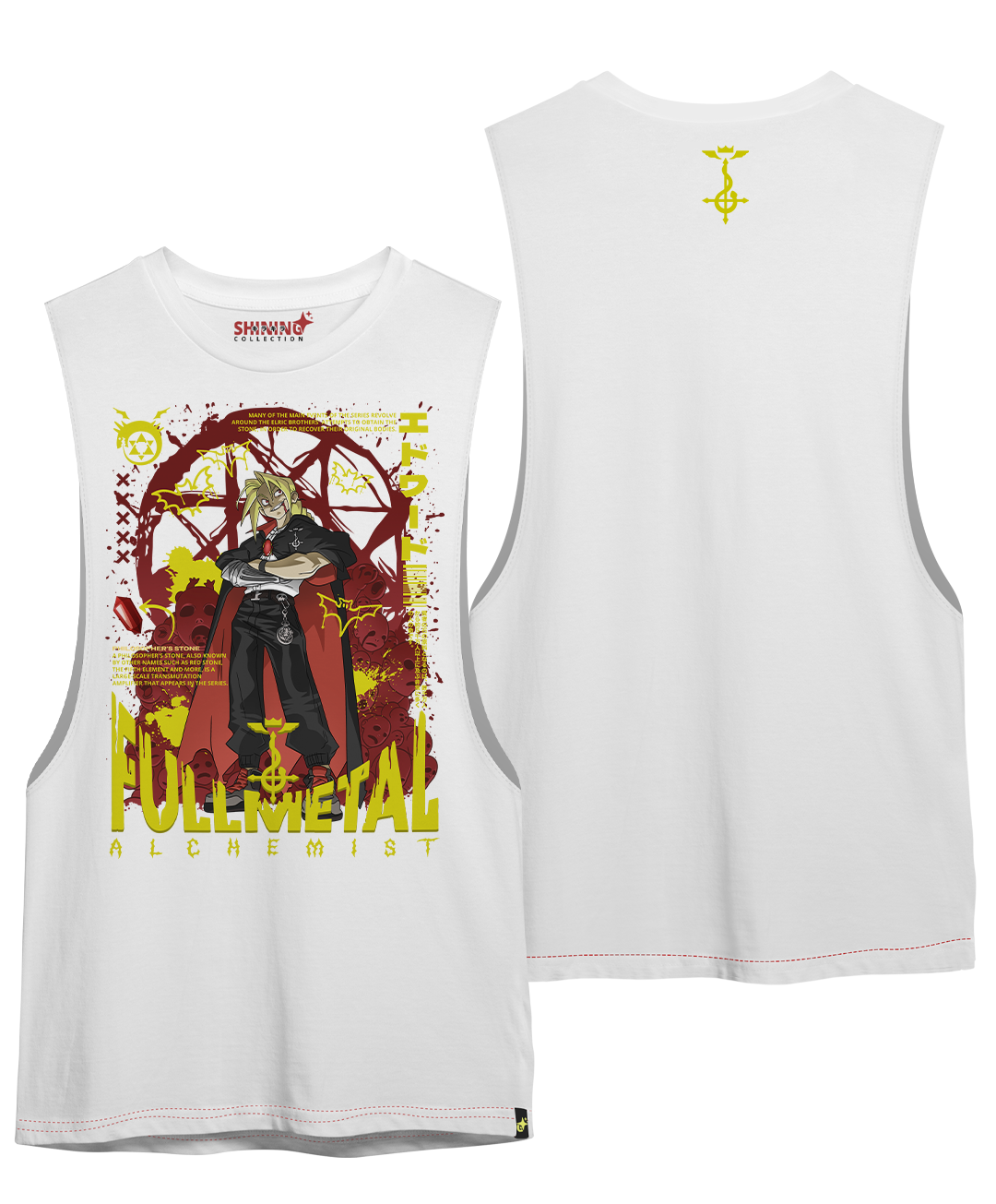 Polera Edward Vampiro - Fullmetal Alchemist Long Fit Unisex