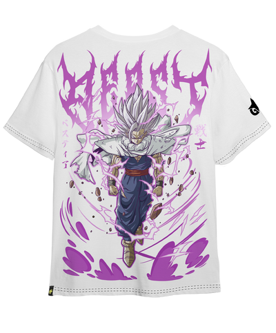 Polera Full Art Gohan Bestia - Dragon Ball Z - Oversized Long Fit Unisex