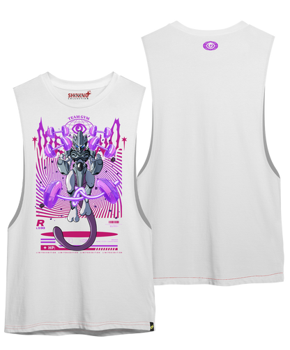Polera Mewtwo Armored Gym - Pokemon Long Fit Unisex