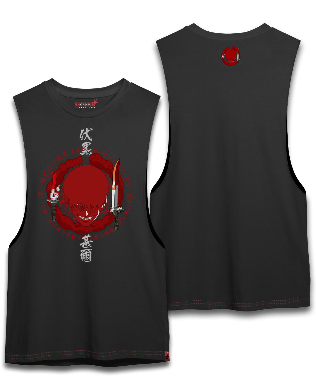 Polera Toji Fushiguro Caos Maldito - Jujutsu Kaisen Oversized Long Fit Unisex
