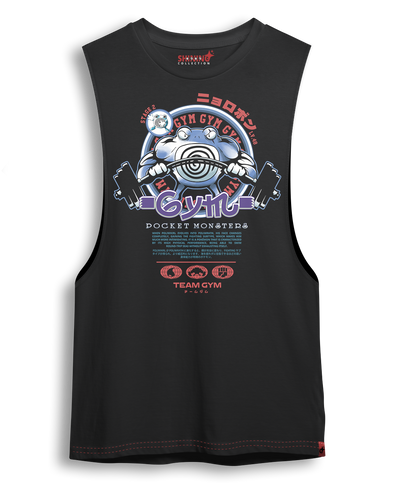 Polera Poliwrath Gym Oversized Long Fit Unisex