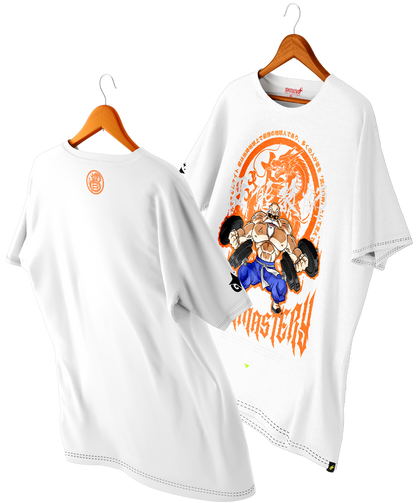 Polera Maestro Roshi: Desata el Poder Kame con Estilo Oversized Long Fit Unisex