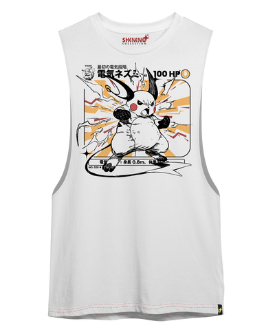 Polera Raichu Achurado Oversized Long Fit Unisex