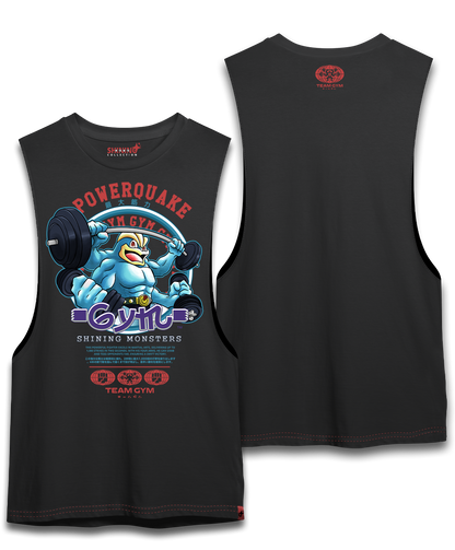 Polera Machamp Gym Oversized Long Fit Unisex