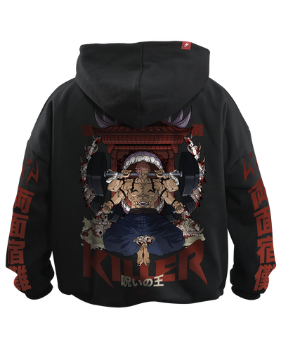 Hoodie Sukuna el Rey de las Maldiciones Oversize Unisex