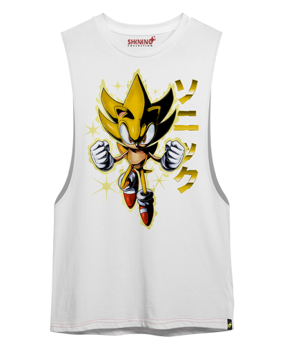 Polera Super Sonic Speedster Oversized Long Fit Unisex