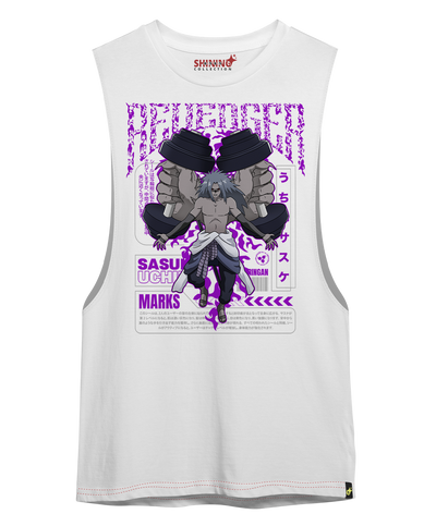 Polera Sasuke Marks - Naruto - Oversized Long Fit Unisex