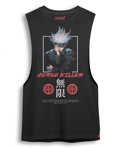 Polera Satoru Gojo | Jujutsu Kaisen Oversized Long Fit Unisex