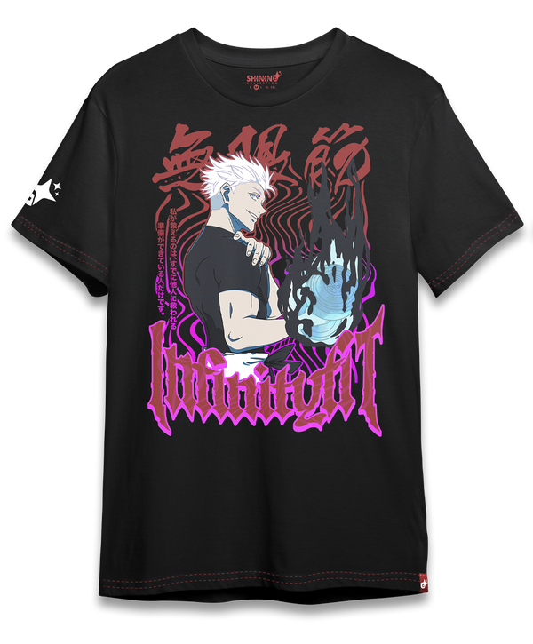 Polera Satoru Gojo Gym - Jujutsu Kaisen - Oversized Long Fit Unisex