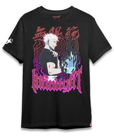 Polera KID - Satoru Gojo Gym  Oversized Long Fit Unisex