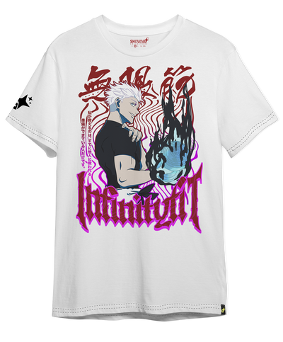 Polera KID - Satoru Gojo Gym  Oversized Long Fit Unisex